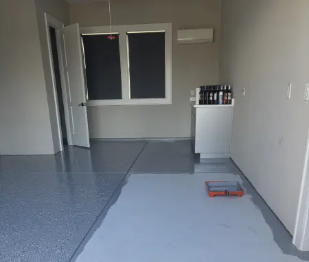 Epoxy garage coating