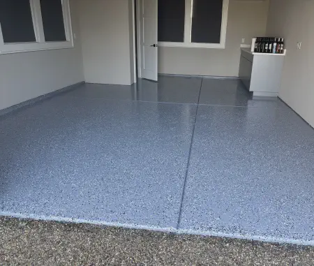 Epoxy garage coating